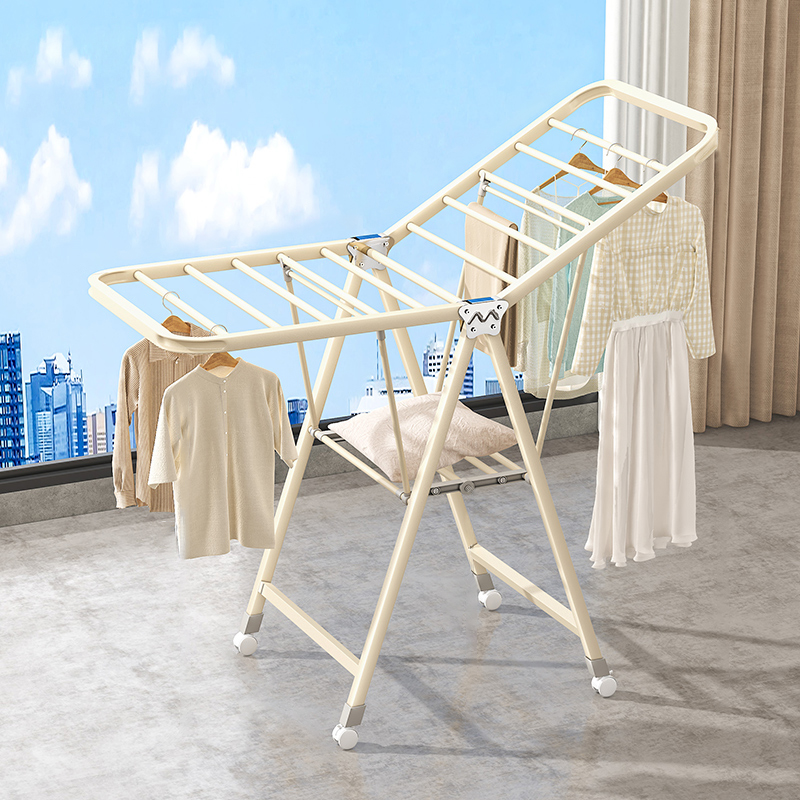 多機能折りたたみ衣服乾燥ラック
